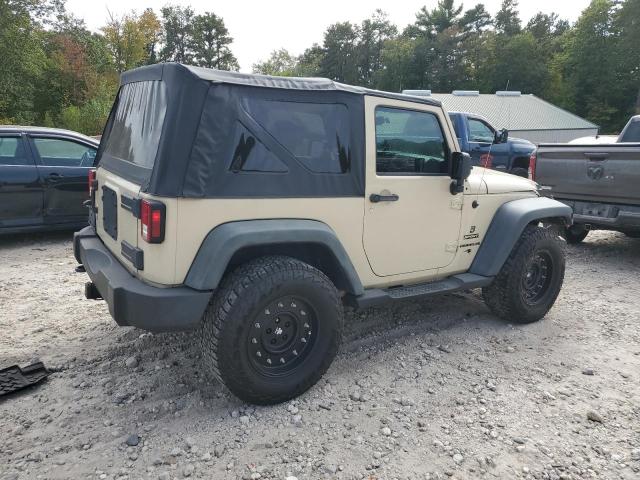 1J4GA2D10BL546173 - 2011 JEEP WRANGLER SPORT CREAM photo 3