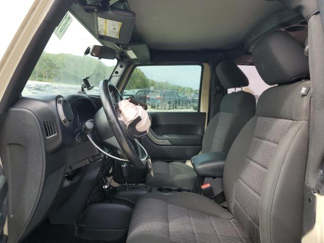 1J4GA2D10BL546173 - 2011 JEEP WRANGLER SPORT CREAM photo 7