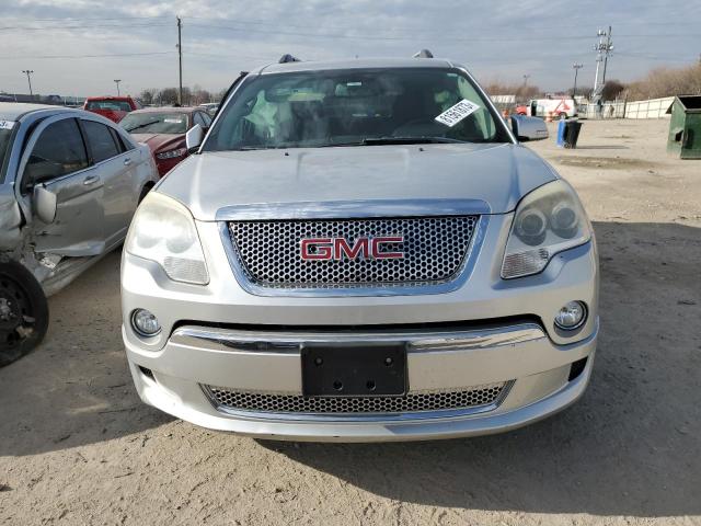 1GKKRTED8CJ154518 - 2012 GMC ACADIA DENALI SILVER photo 5