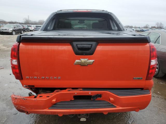 3GNTKGE33BG167168 - 2011 CHEVROLET AVALANCHE LTZ ORANGE photo 6