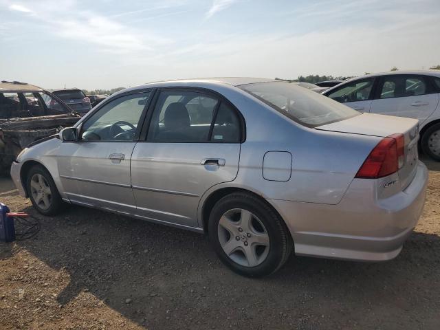 2HGES26724H527380 - 2004 HONDA CIVIC EX SILVER photo 2
