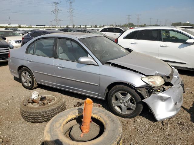 2HGES26724H527380 - 2004 HONDA CIVIC EX SILVER photo 4