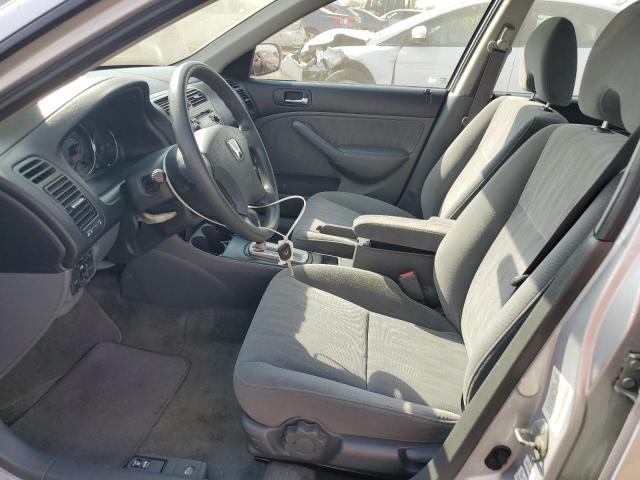 2HGES26724H527380 - 2004 HONDA CIVIC EX SILVER photo 7