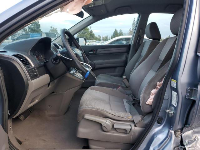 JHLRE38368C054361 - 2008 HONDA CR-V LX BLUE photo 7