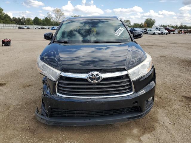 5TDJKRFH5ES006686 - 2014 TOYOTA HIGHLANDER XLE BLACK photo 5