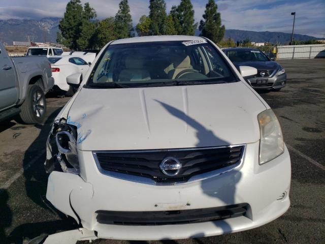 3N1AB6AP4CL757314 - 2012 NISSAN SENTRA 2.0 WHITE photo 5