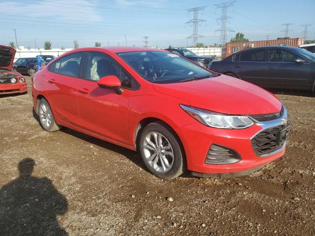 1G1BC5SM3K7110590 - 2019 CHEVROLET CRUZE LS წითელი ფოტო 4