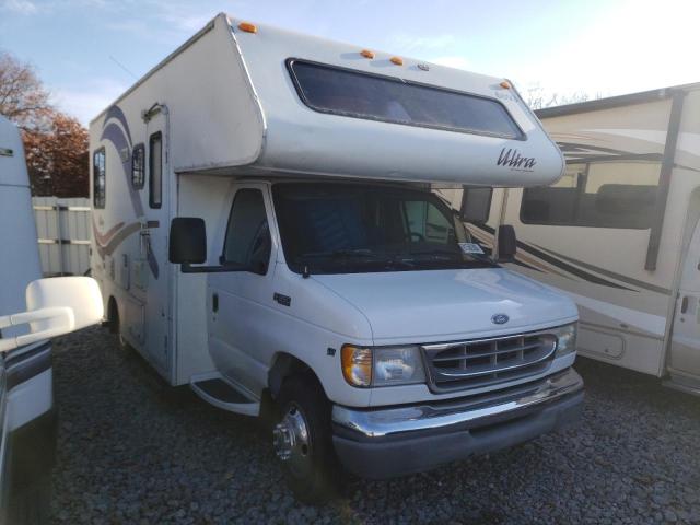 2000 FORD ECONOLINE E350 SUPER DUTY CUTAWAY VAN, 