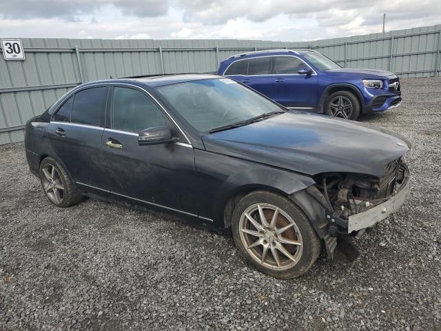 WDDGF8BB8AF376833 - 2010 MERCEDES-BENZ C 300 4MATIC BLACK photo 4