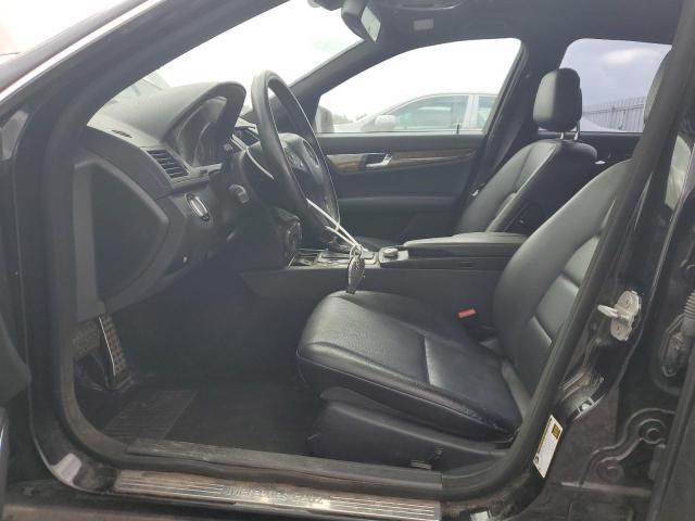 WDDGF8BB8AF376833 - 2010 MERCEDES-BENZ C 300 4MATIC BLACK photo 7