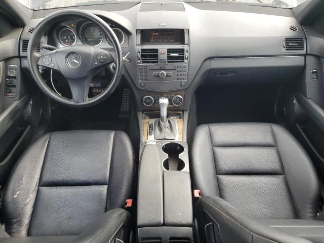 WDDGF8BB8AF376833 - 2010 MERCEDES-BENZ C 300 4MATIC BLACK photo 8