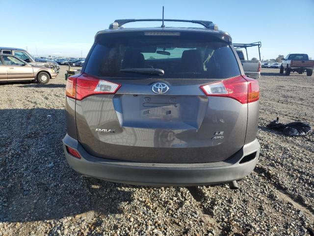 2T3BFREV3DW081593 - 2013 TOYOTA RAV4 LE GRAY photo 6