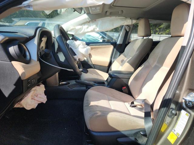 2T3WFREV7EW075184 - 2014 TOYOTA RAV4 XLE BROWN photo 7
