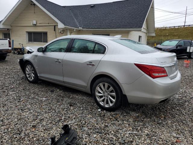1G4GB5G35GF147763 - 2016 BUICK LACROSSE SILVER photo 2