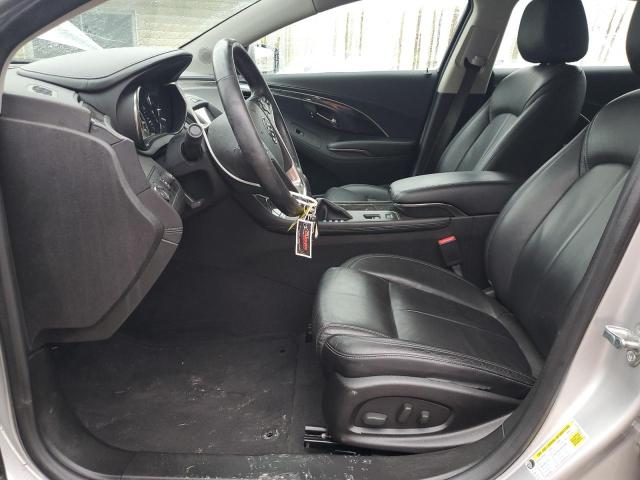 1G4GB5G35GF147763 - 2016 BUICK LACROSSE SILVER photo 7