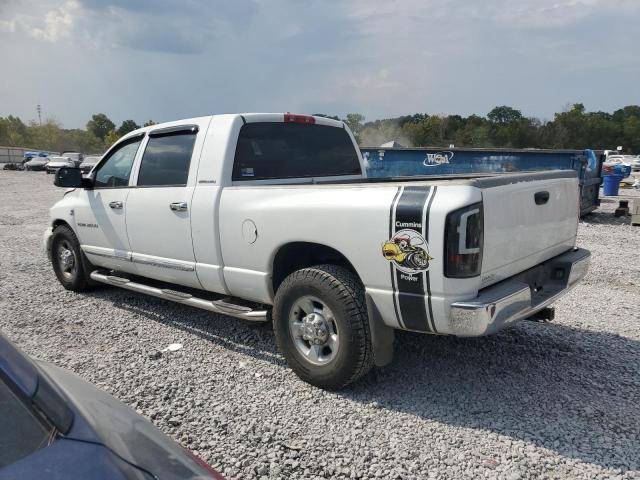 3D7KR29C86G187439 - 2006 DODGE RAM 2500 WHITE photo 2