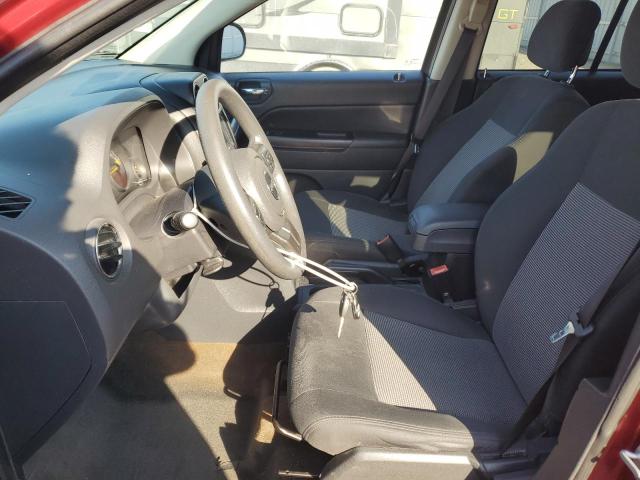 1C4NJDBB7ED926775 - 2014 JEEP COMPASS SPORT Czerwony zdjęcie 7