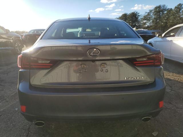 JTHBA1D27G5023326 - 2016 LEXUS IS 200T CHARCOAL photo 6