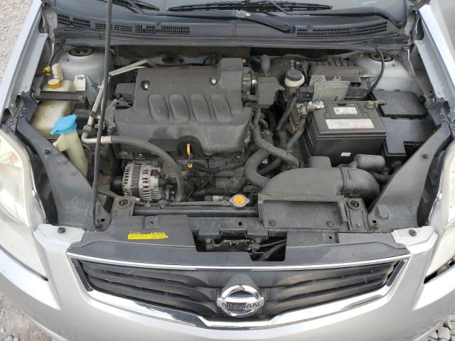 3N1AB6AP2AL634737 - 2010 NISSAN SENTRA 2.0 SILVER photo 11