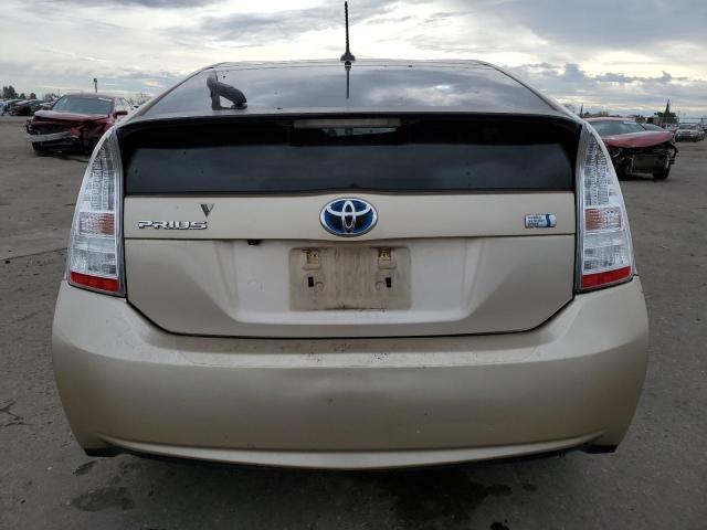 JTDKN3DU7B0278079 - 2011 TOYOTA PRIUS GOLD photo 6