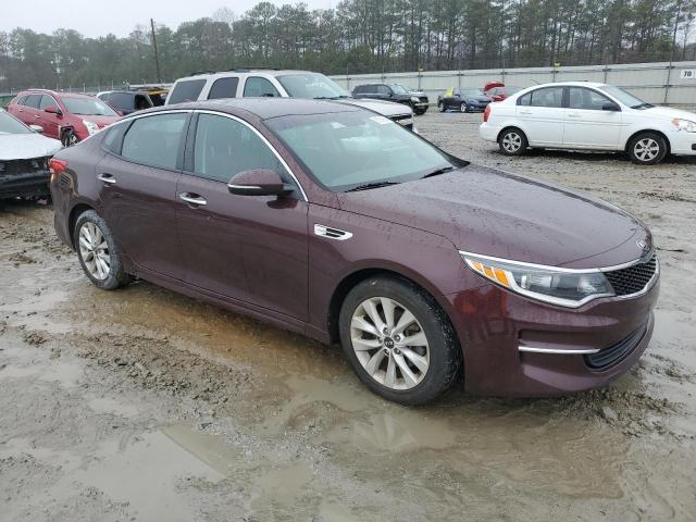 5XXGT4L39JG259136 - 2018 KIA OPTIMA LX BURGUNDY photo 4