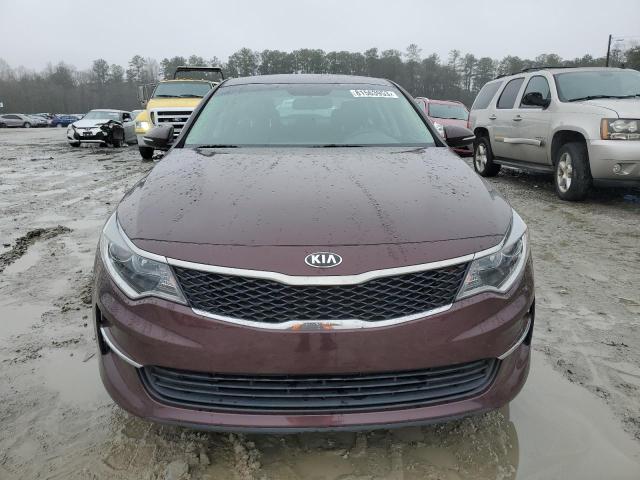 5XXGT4L39JG259136 - 2018 KIA OPTIMA LX BURGUNDY photo 5