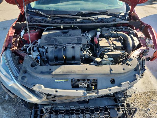 3N1AB7AP5JY328205 - 2018 NISSAN SENTRA S RED photo 11