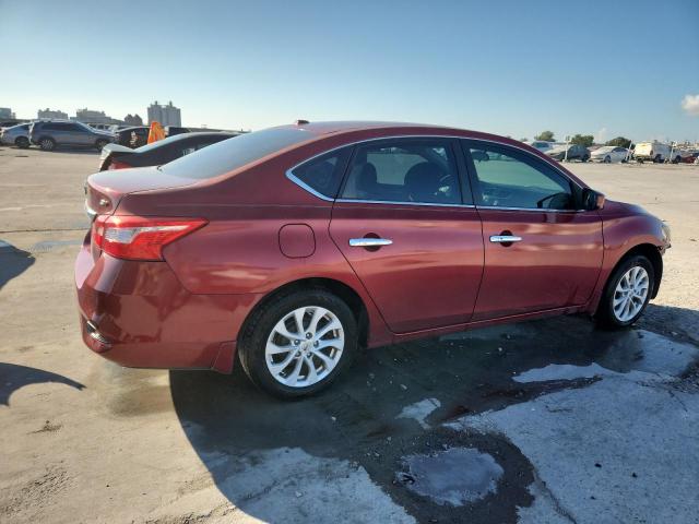 3N1AB7AP5JY328205 - 2018 NISSAN SENTRA S RED photo 3