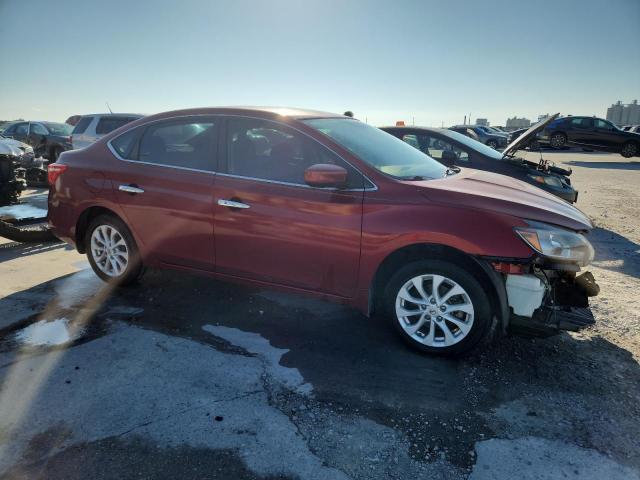 3N1AB7AP5JY328205 - 2018 NISSAN SENTRA S RED photo 4