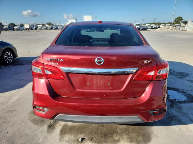 3N1AB7AP5JY328205 - 2018 NISSAN SENTRA S RED photo 6