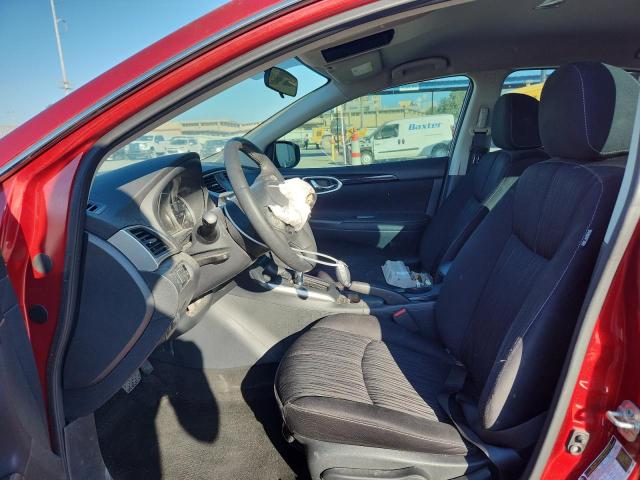 3N1AB7AP5JY328205 - 2018 NISSAN SENTRA S RED photo 7