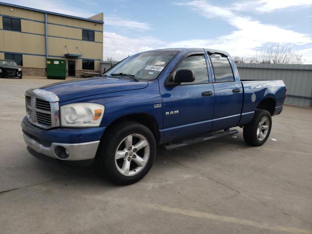 1D7HA18248J242507 - 2008 DODGE RAM 1500 ST BLUE photo 1