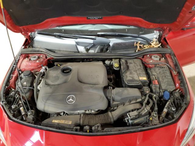 WDDSJ4GB4FN181142 - 2015 MERCEDES-BENZ CLA 250 4MATIC RED photo 11