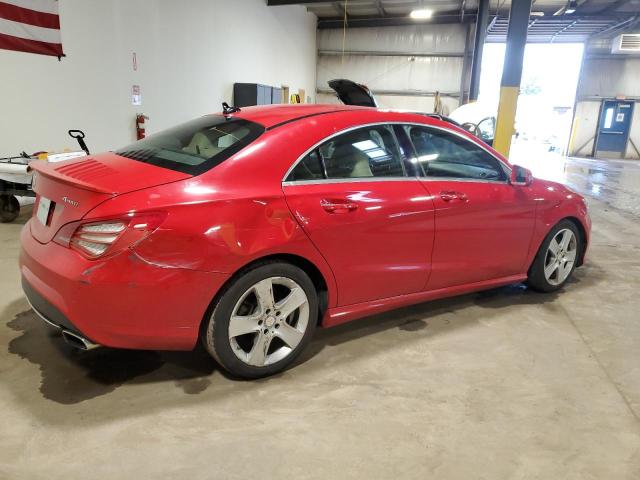 WDDSJ4GB4FN181142 - 2015 MERCEDES-BENZ CLA 250 4MATIC RED photo 3