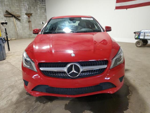 WDDSJ4GB4FN181142 - 2015 MERCEDES-BENZ CLA 250 4MATIC RED photo 5