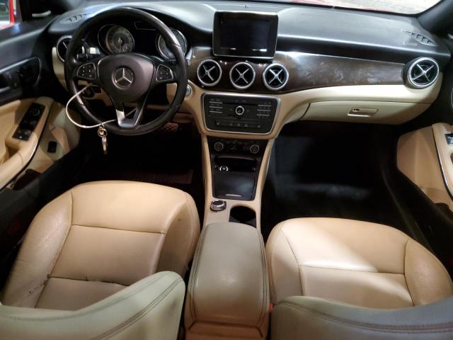 WDDSJ4GB4FN181142 - 2015 MERCEDES-BENZ CLA 250 4MATIC RED photo 8