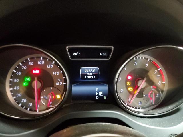 WDDSJ4GB4FN181142 - 2015 MERCEDES-BENZ CLA 250 4MATIC RED photo 9