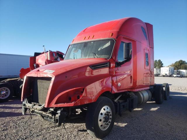 3AKJHHDR1MSMX9342 - 2021 FREIGHTLINER CASCADIA 1 RED photo 2