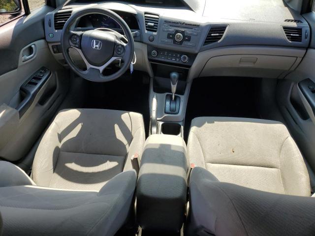 2HGFB2F53CH599156 - 2012 HONDA CIVIC LX BLACK photo 8