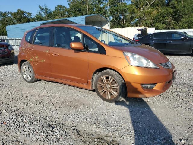JHMGE8H41AS013642 - 2010 HONDA FIT SPORT برتقالي صورة 4