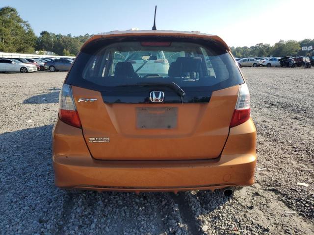 JHMGE8H41AS013642 - 2010 HONDA FIT SPORT برتقالي صورة 6