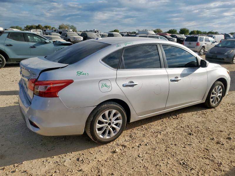3N1AB7AP7KL612854 - 2019 NISSAN SENTRA S SILVER photo 3