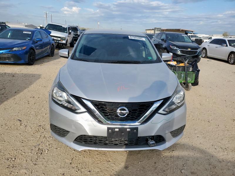 3N1AB7AP7KL612854 - 2019 NISSAN SENTRA S SILVER photo 5