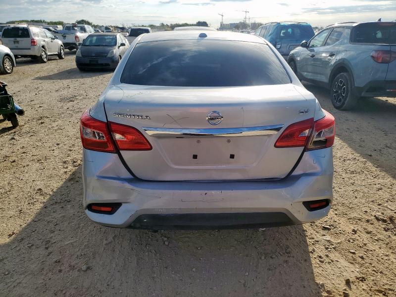 3N1AB7AP7KL612854 - 2019 NISSAN SENTRA S SILVER photo 6