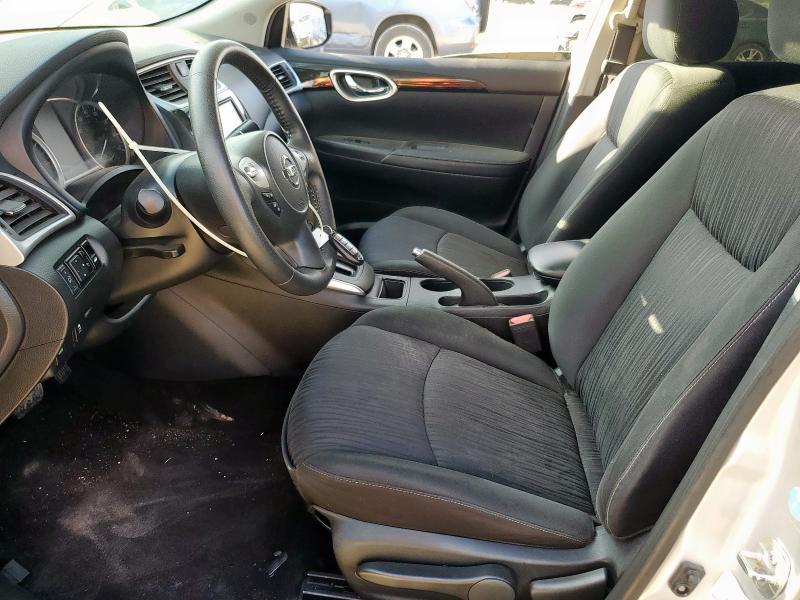 3N1AB7AP7KL612854 - 2019 NISSAN SENTRA S SILVER photo 7