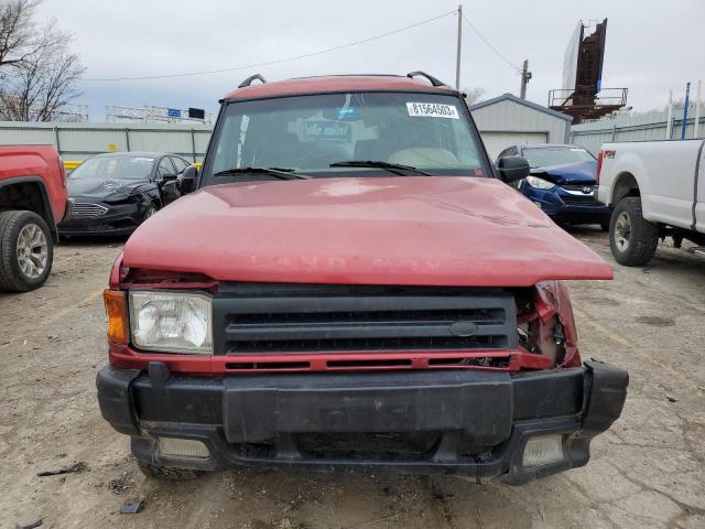 SALJY1240WA773596 - 1998 LAND ROVER DISCOVERY RED photo 5