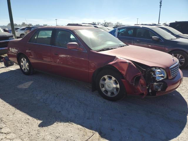 1G6KD54Y82U217398 - 2002 CADILLAC DEVILLE RED photo 4