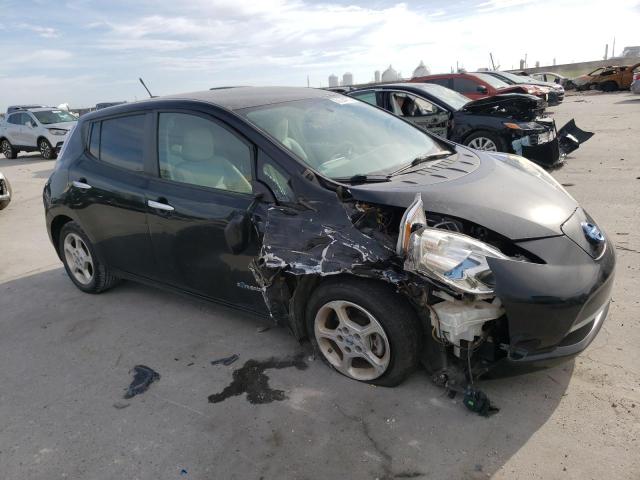 1N4AZ0CP6DC408581 - 2013 NISSAN LEAF S BLACK photo 4