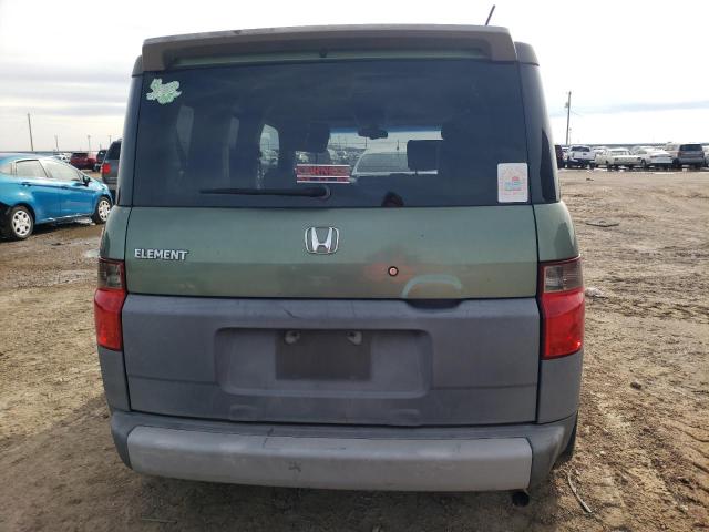 5J6YH28593L006965 - 2003 HONDA ELEMENT EX GREEN photo 6