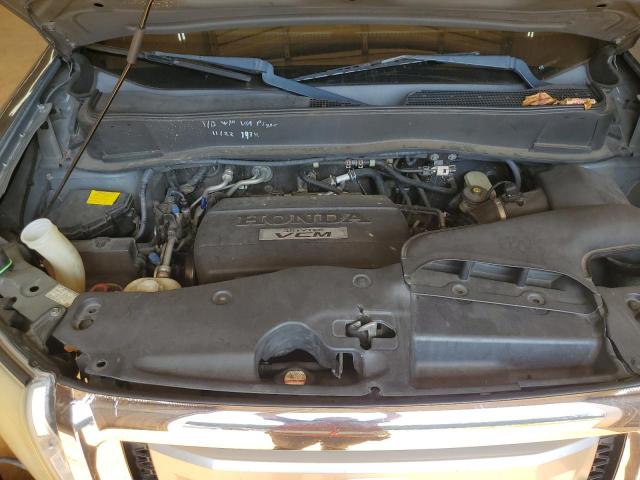 5FNYF38629B024987 - 2009 HONDA PILOT EXL GRAY photo 12